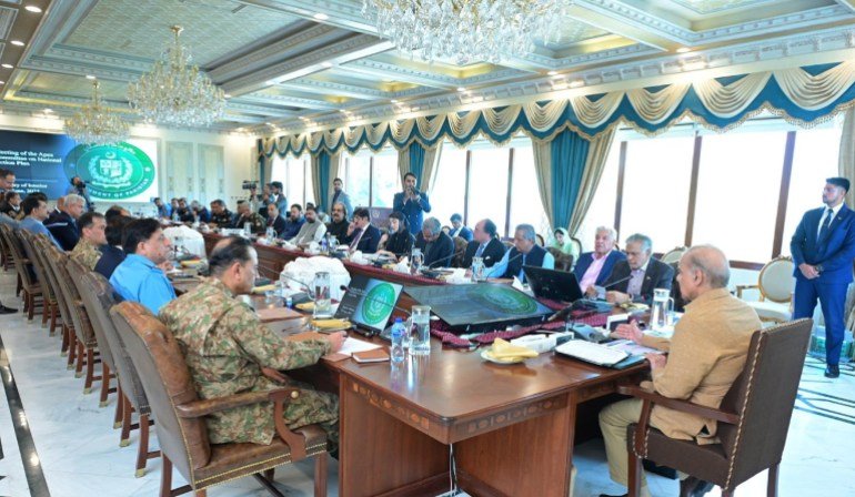 Pakistani government launched a military campaign Azm-e-Istehkam, meaning “resolve for stability” in Urdu, in June. [Handout/Prime Minister's Office]