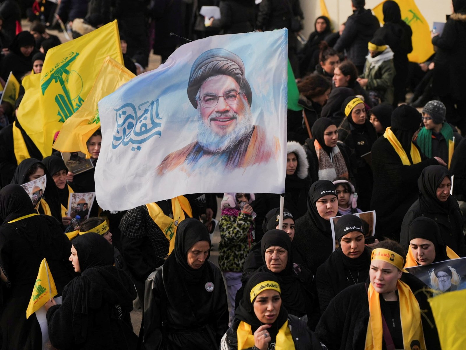 Mourners attend former Hezbollah leader Nasrallah’s funeral in Lebanon | Hezbollah News