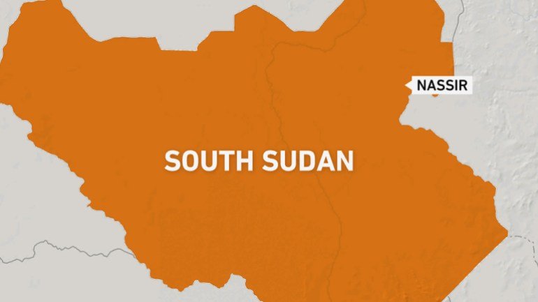 south sudan map