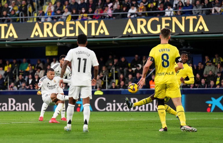 Mbappe double at Villarreal takes Real Madrid top of LaLiga | Football News