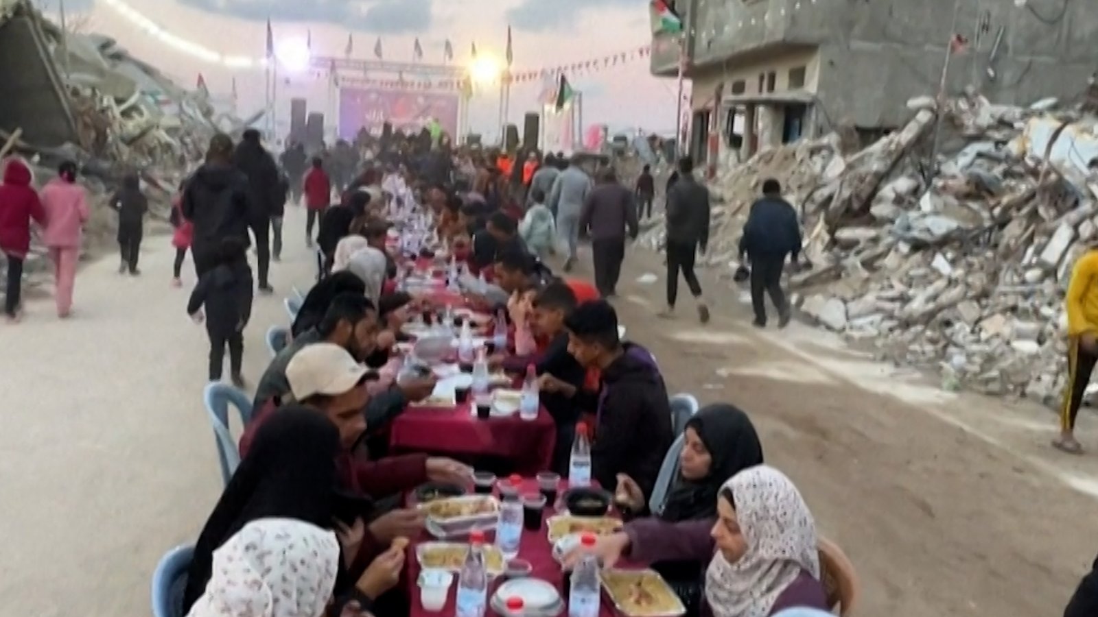 Video: Palestinians observe sombre Ramadan in Gaza as Israel blocks aid | Gaza