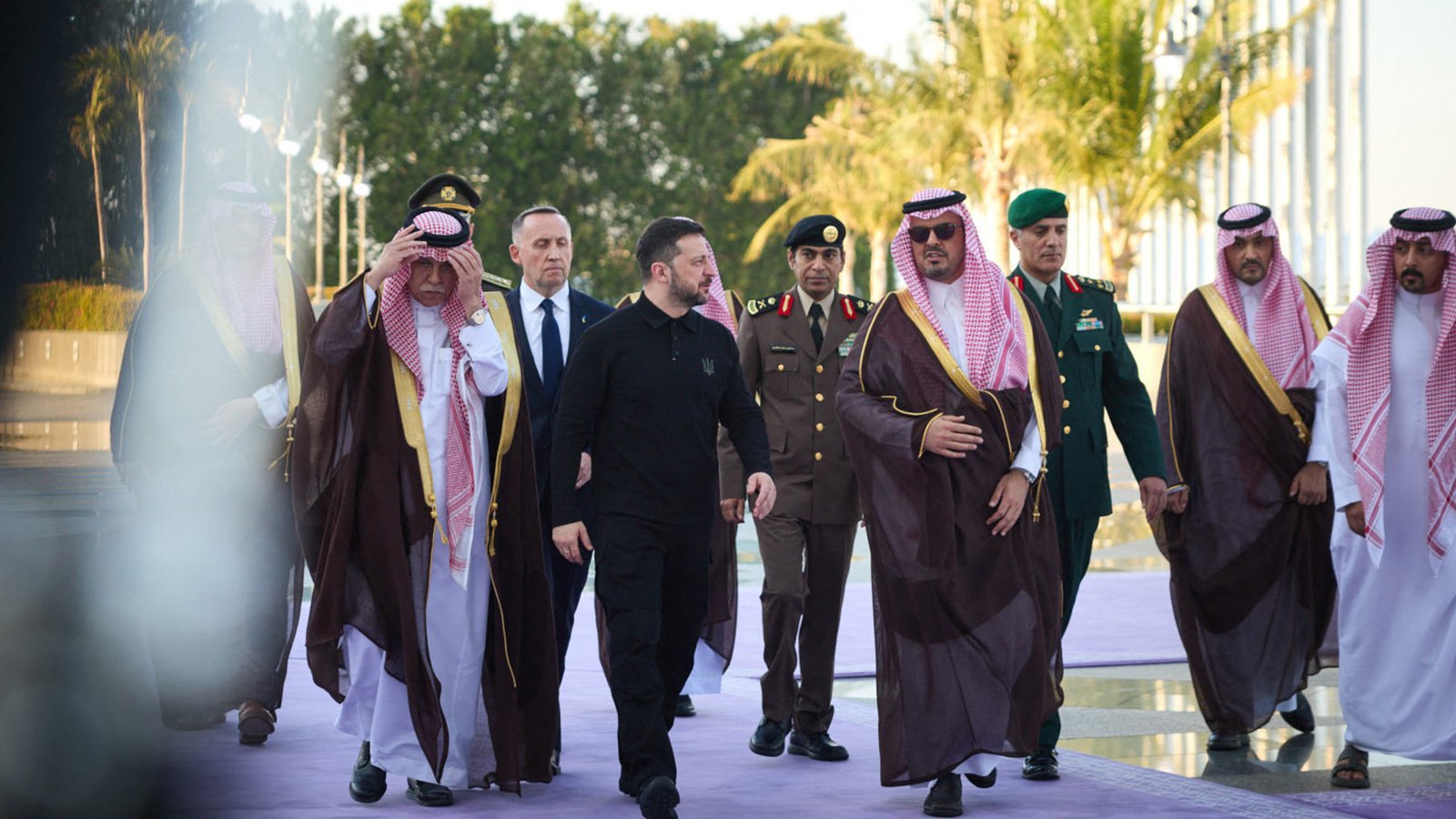 Zelenskyy and Rubio arrive in Saudi Arabia for Ukraine talks