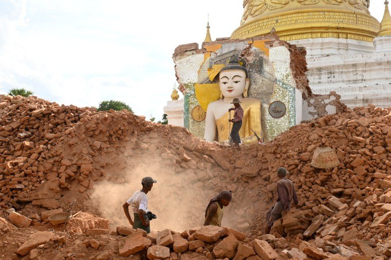 Could an earthquake shift the balance in Myanmar’s civil war? | Military News