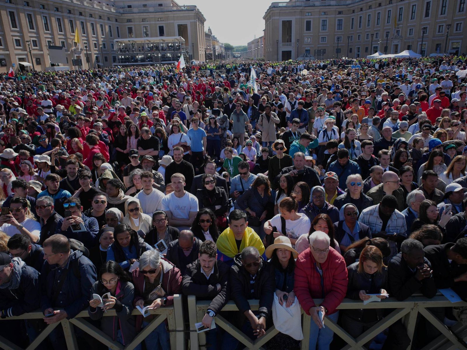 Hundreds of thousands say final farewell to Pope Francis in Rome