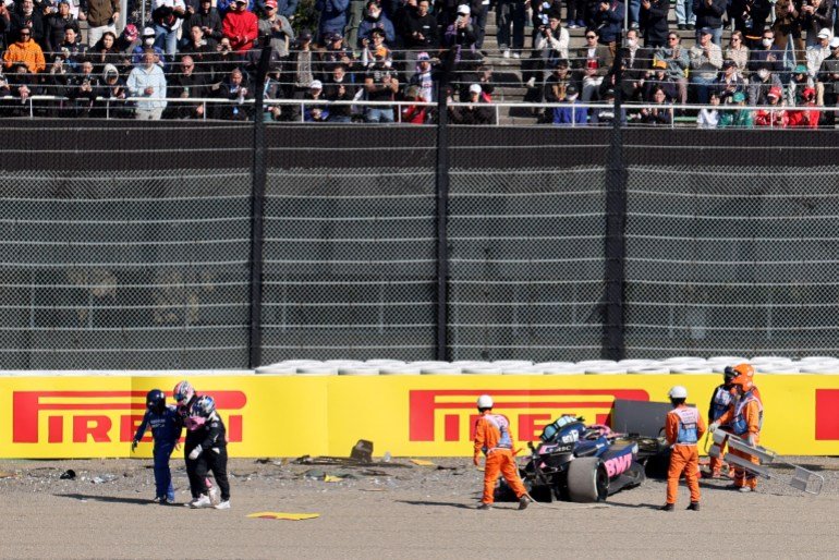 McLarens on top as grass fires and crashes disrupt F1 practice at Suzuka | Motorsports News