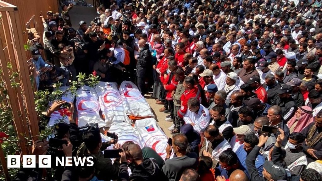 Palestinian Red Crescent says Israel lying about Gaza medics' killings
