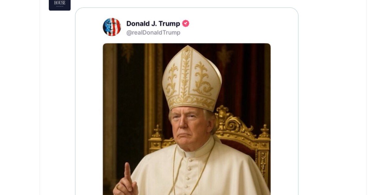 Trump faces backlash after posting AI image dressed as pope | Donald Trump News