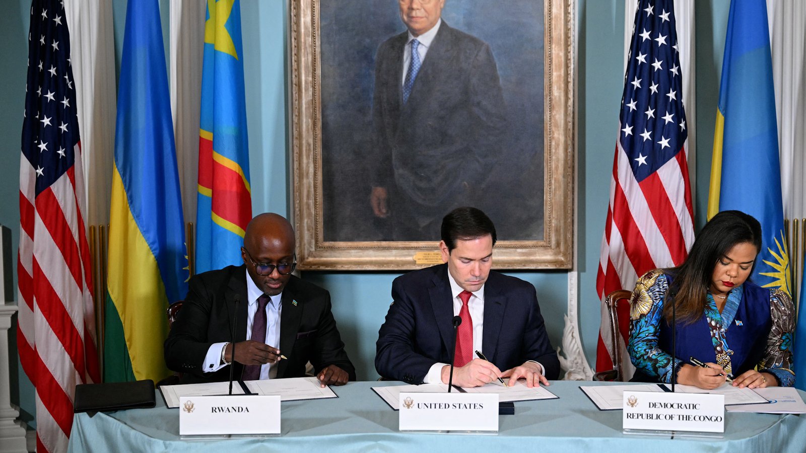 DR Congo and Rwanda sign peace deal after years of war
