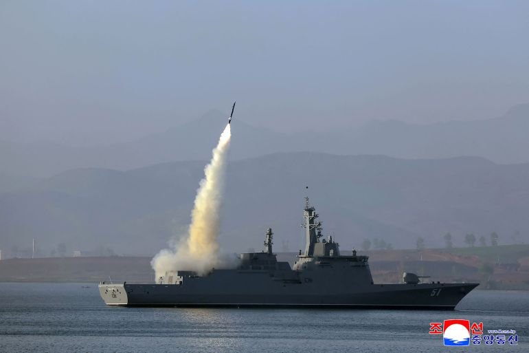 North Korea raises capsized warship after botched launch: Report | Military News