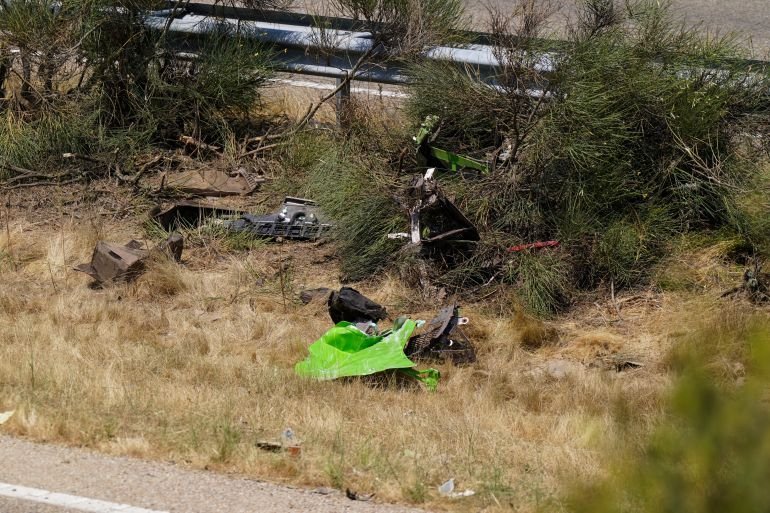 Crash site.